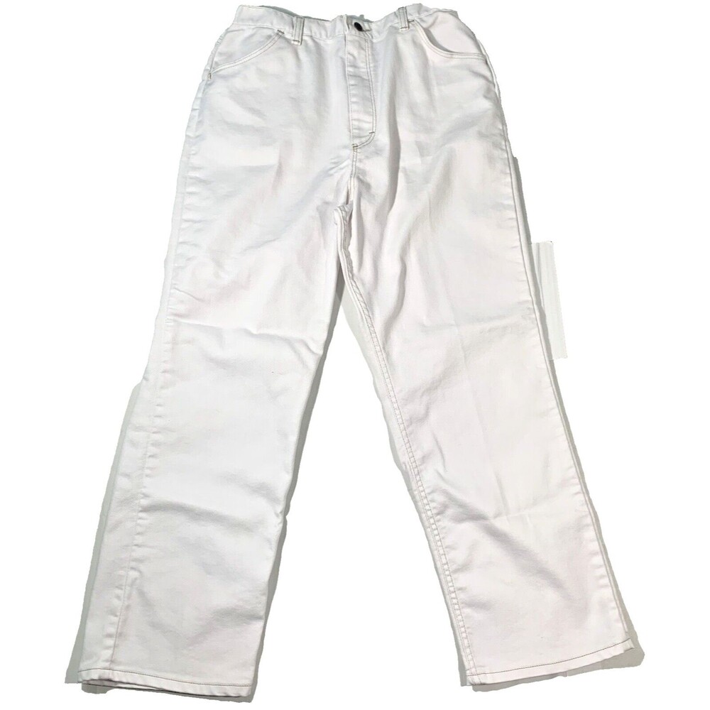 Vintage 90s Maverick Denim White Jeans Women’s Size 20 Made In USA High Waisted